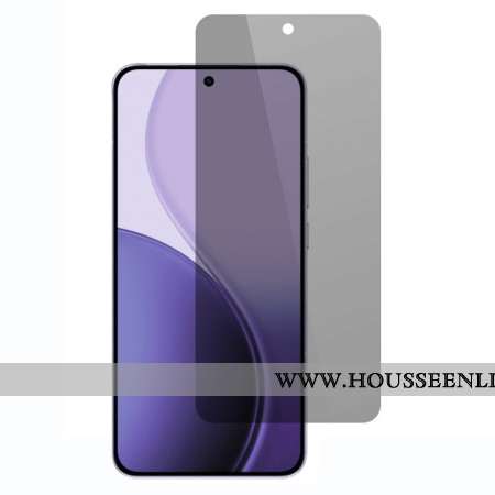 Protection en Verre Trempé Anti-Espion pour Écran Oppo Reno 14 5G