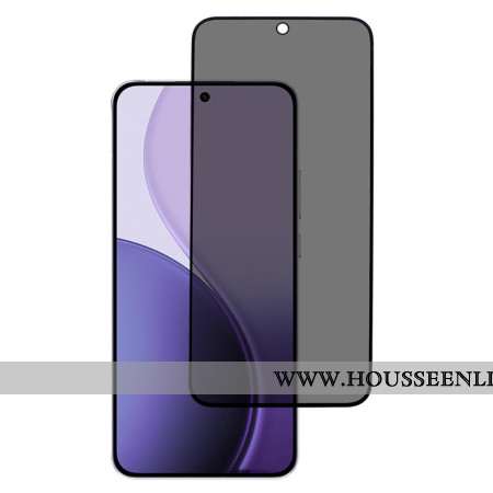 Protection en Verre Trempé Anti-Espion pour Écran Oppo Reno 14 Pro 5G