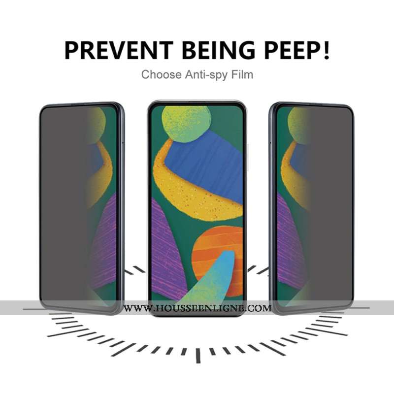 Protection en Verre Trempé Anti-Espion pour Écran Samsung Galaxy S25 5G