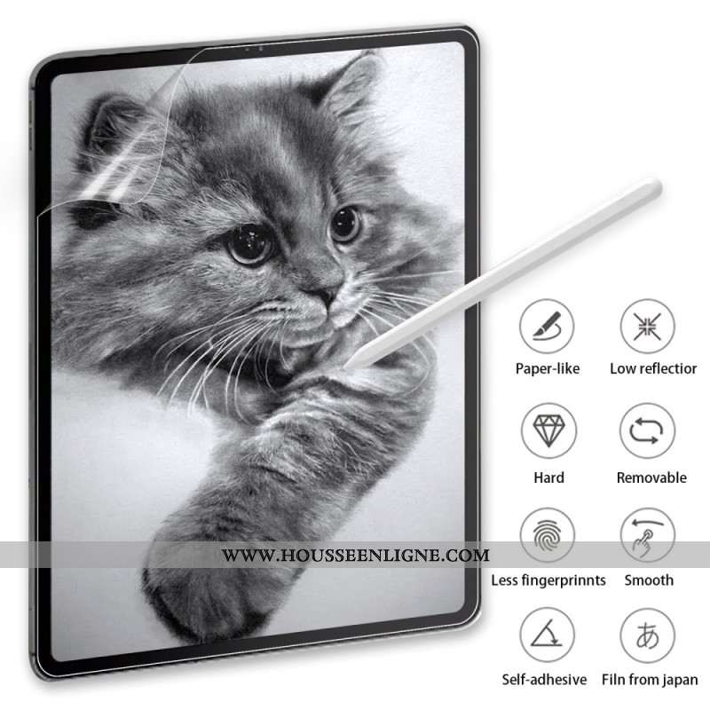 Protection en Verre Trempé Anti-Espion pour Écran Samsung Galaxy Tab S10 Lite / S10 FE / S9 / S9 FE 