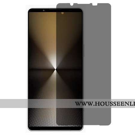 Protection en Verre Trempé Anti-Espion pour Écran Sony Xperia 1 VII