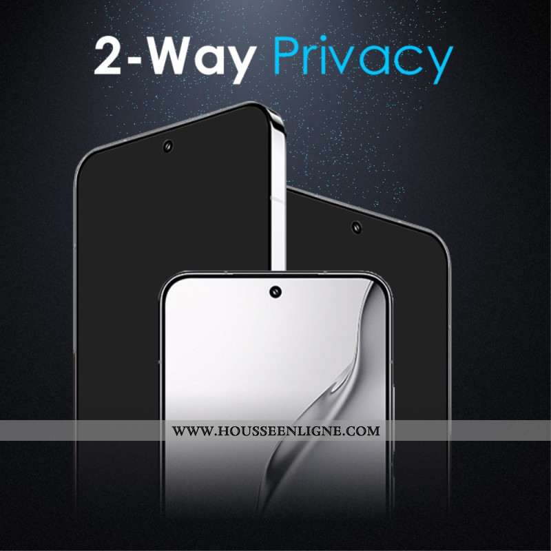Protection en Verre Trempé Anti-Espion pour Écran Xiaomi 15