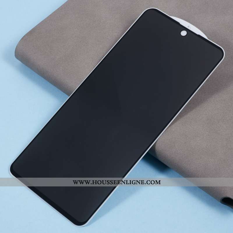 Protection en Verre Trempé Anti-Espion pour Écran Xiaomi Redmi Note 14 5G