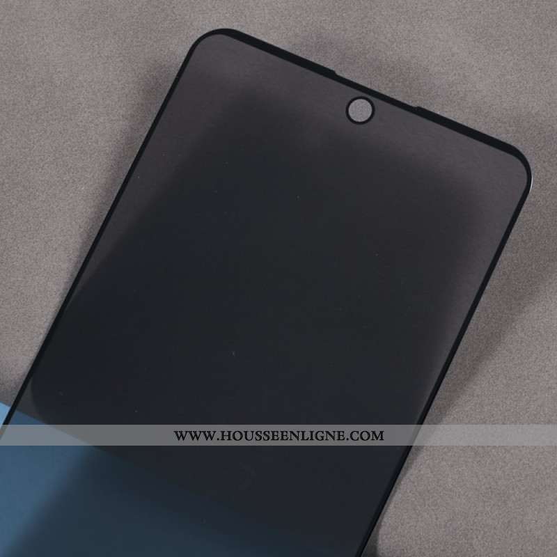 Protection en Verre Trempé Anti-Espion pour Écran Xiaomi Redmi Note 14 5G