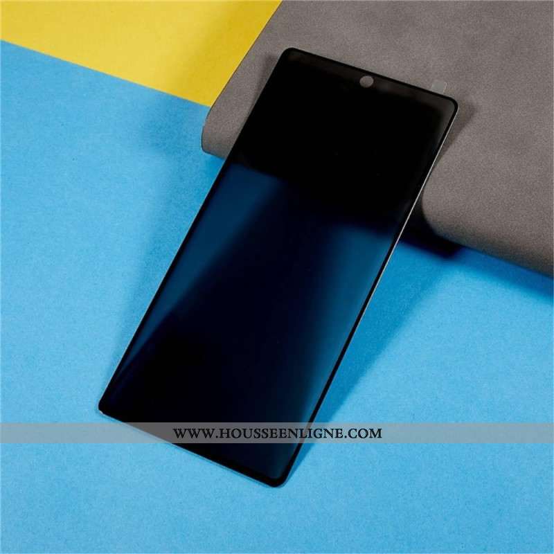 Protection en Verre Trempé Anti-Espion pour Écran Xiaomi Redmi Note 14 Pro Plus 5G