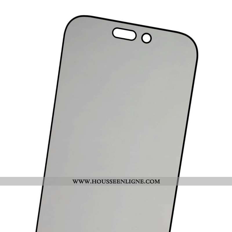 Protection en Verre Trempé Anti-Espion pour Écran iPhone 17 Pro