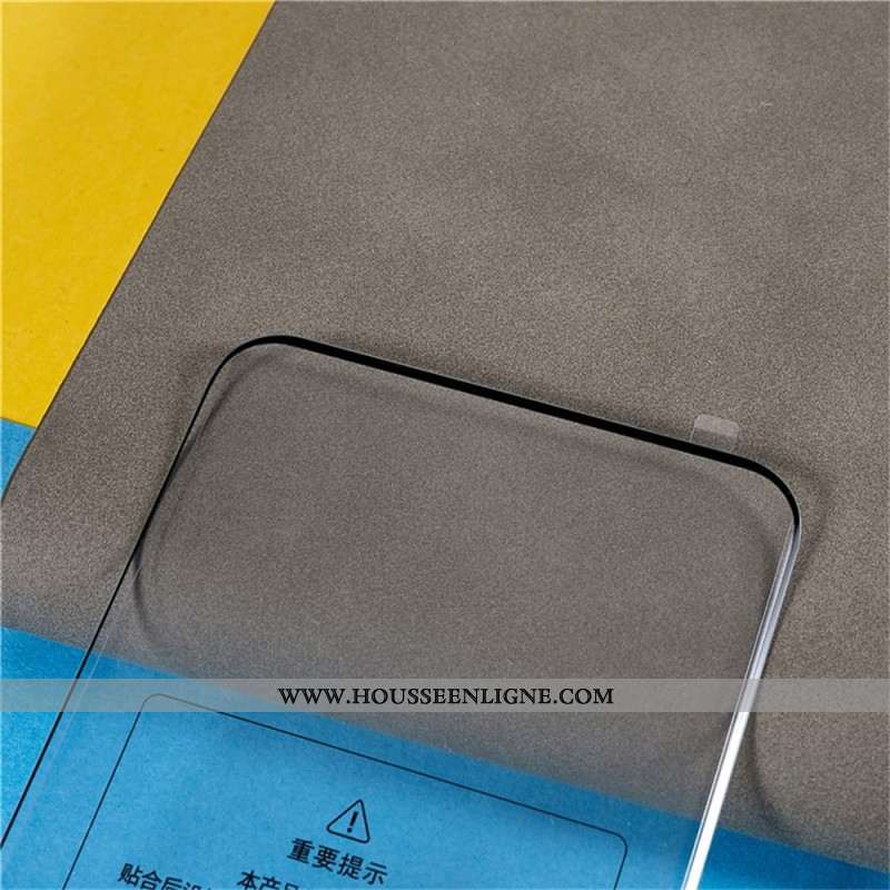 Protection en Verre Trempé Incurvée pour Écran Xiaomi Redmi Note 14 Pro 5G / 4G / Poco X7