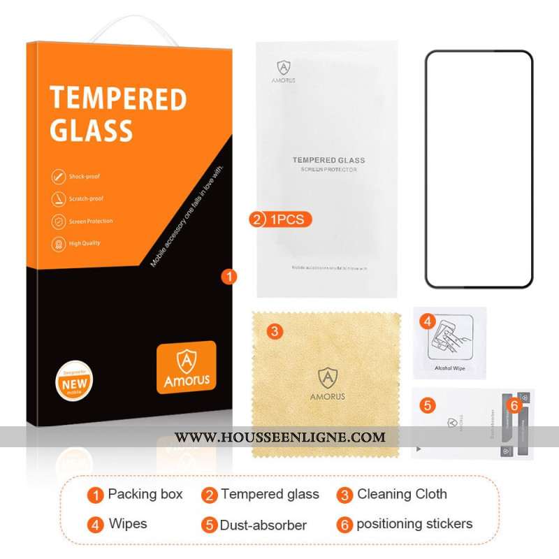 Protection en Verre Trempé Intégrale pour Écran OnePlus Nord 4