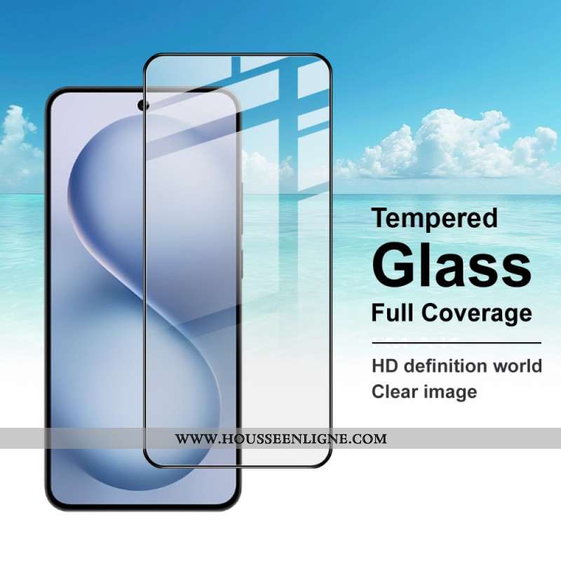 Protection en Verre Trempé Intégrale pour Écran Oppo Reno 14 5G (version noire) IMAK
