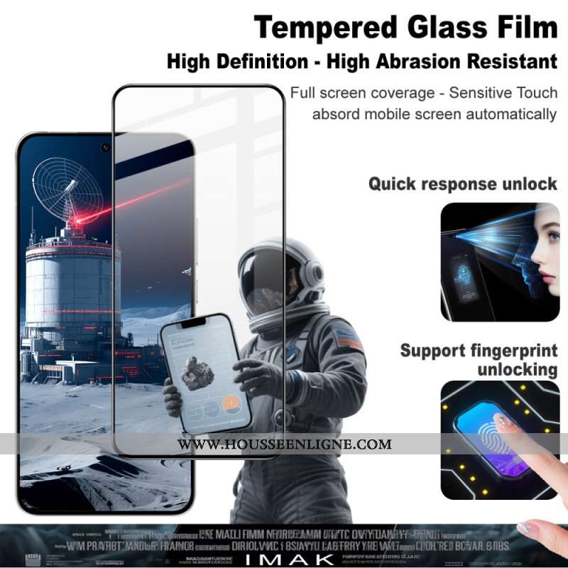 Protection en Verre Trempé Intégrale pour Écran Oppo Reno 14 Pro 5G
