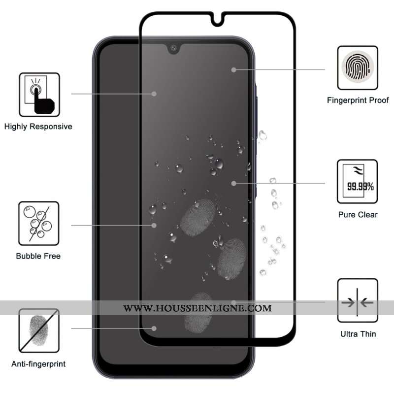 Protection en Verre Trempé Intégrale pour Écran Samsung Galaxy A17 4G / A17 5G