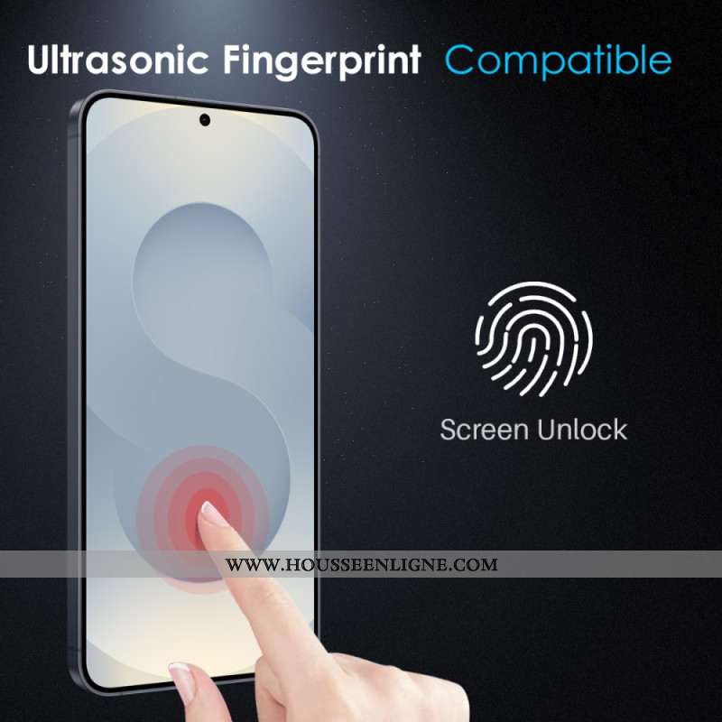 Protection en Verre Trempé Intégrale pour Écran Samsung Galaxy S25 Edge