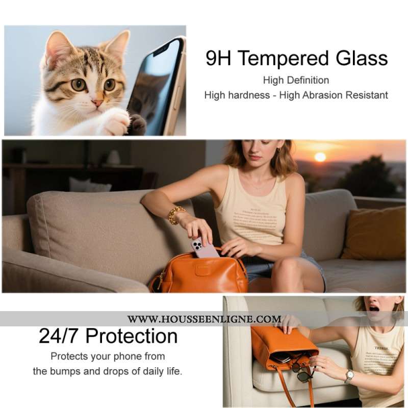 Protection en Verre Trempé Intégrale pour Écran Samsung Galaxy S25 FE