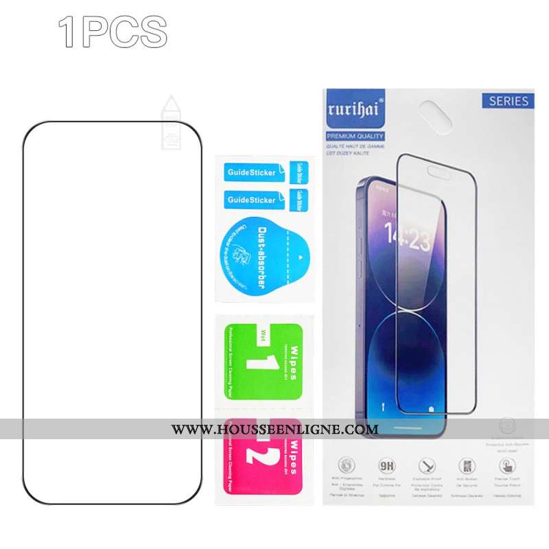 Protection en Verre Trempé Intégrale pour Écran iPhone 17