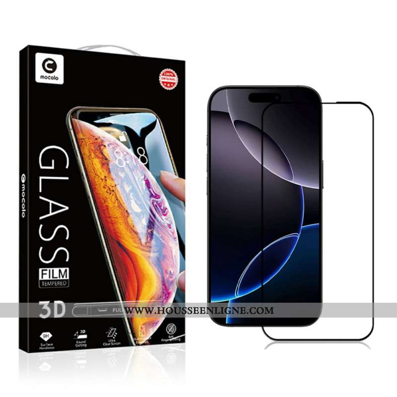 Protection en Verre Trempé Intégrale pour Écran iPhone 17 Pro Max