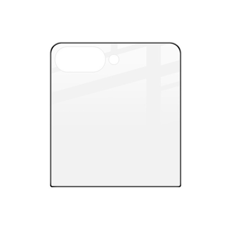 Protection en Verre Trempé pour Écran Extérieur Samsung Galaxy Z Flip7 5G (rebord noir)