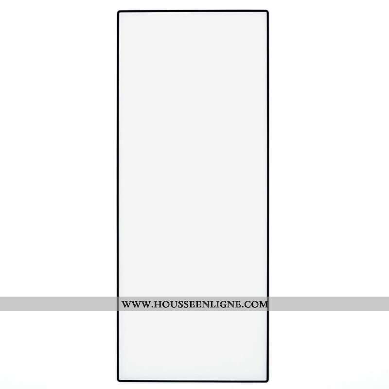Protection en Verre Trempé pour Écran Intérieur Samsung Galaxy Z Fold 7 5G (bord noir)