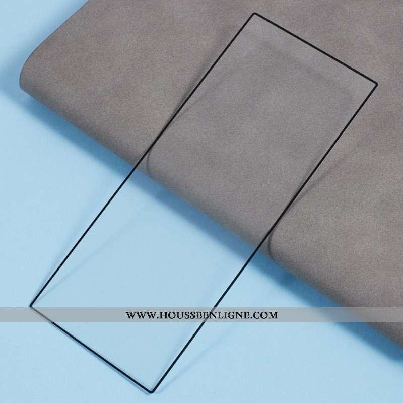 Protection en Verre Trempé pour Écran Intérieur Samsung Galaxy Z Fold 7 5G (bord noir)