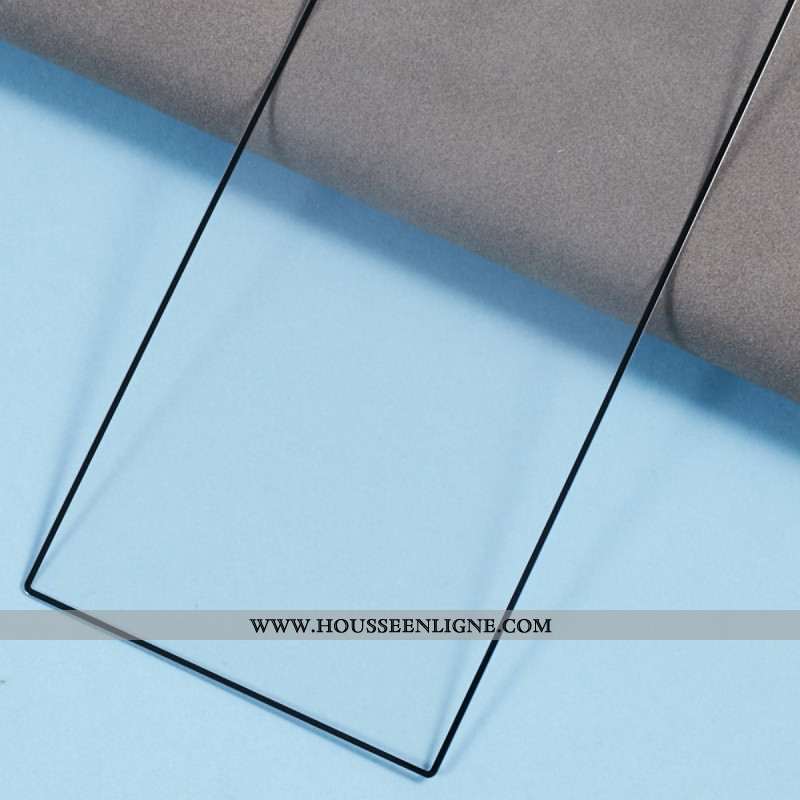 Protection en Verre Trempé pour Écran Intérieur Samsung Galaxy Z Fold 7 5G (bord noir)