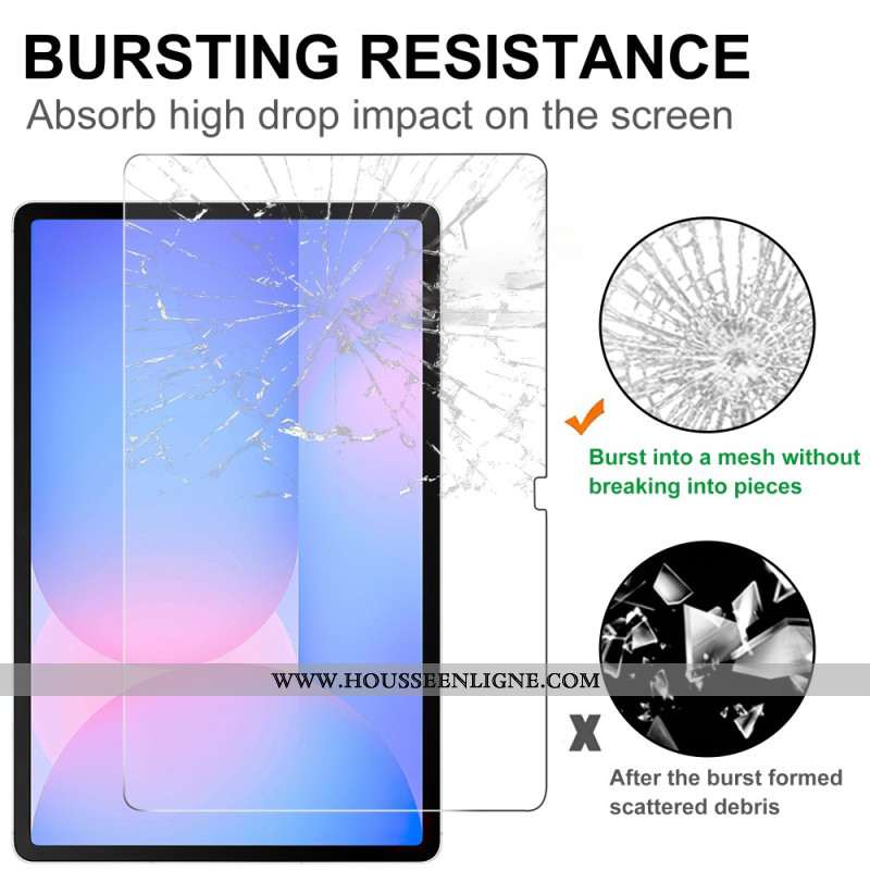 Protection en Verre Trempé pour Écran Samsung Galaxy Tab S10 FE Plus