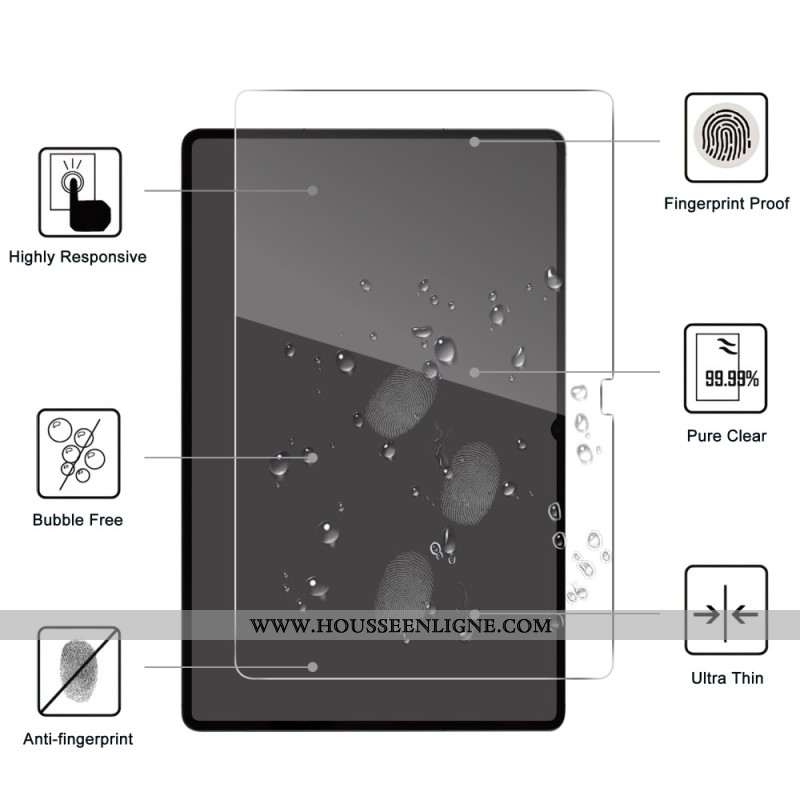 Protection en Verre Trempé pour Écran Samsung Galaxy Tab S11 Ultra