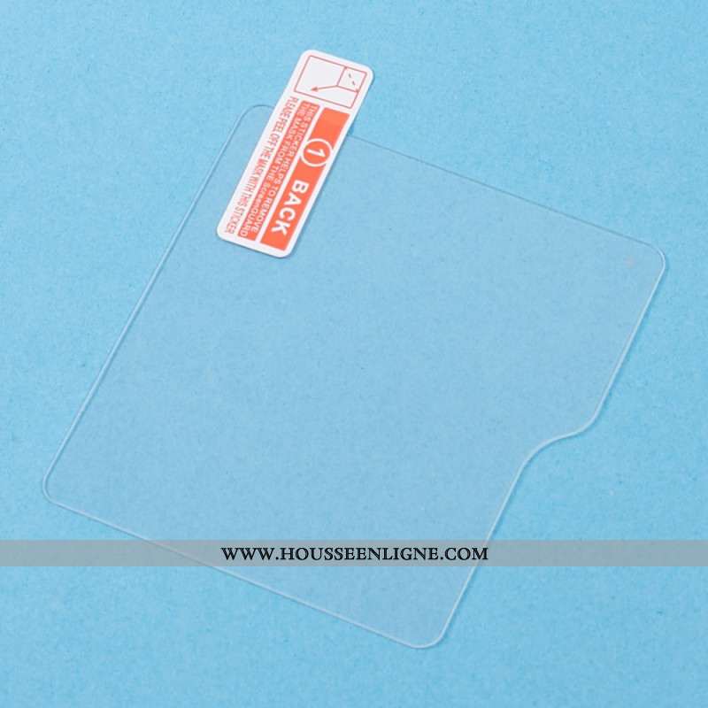 Protection en Verre Trempé pour Écran Samsung Galaxy Z Flip 7 FE / Z Flip 6 Écran Arrière