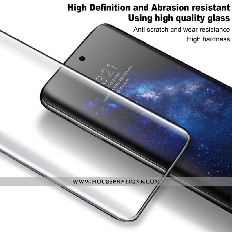 Protection en Verre Trempé pour Écran Xiaomi 15 Ultra Rebord Noir IMAK