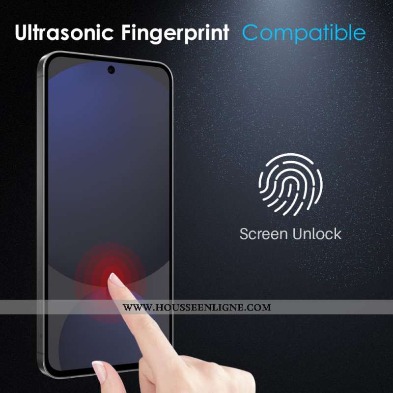 Protection en verre Trempé Intégrale pour Écran Samsung Galaxy S25 5G