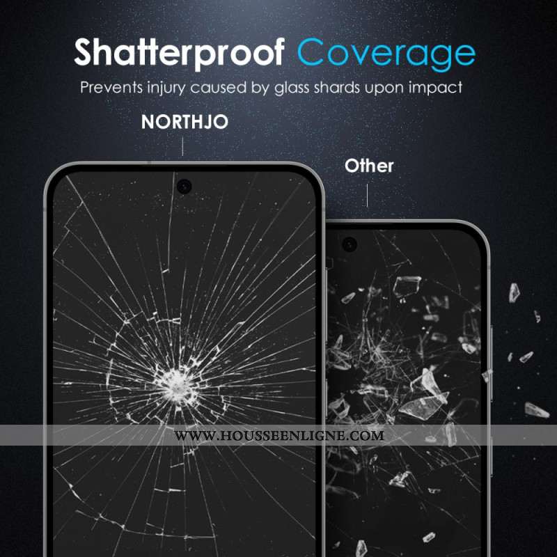 Protection en verre Trempé Intégrale pour Écran Samsung Galaxy S25 5G