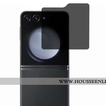 Protection Écran Anti-Espion Samsung Galaxy Z Flip 7 FE / Z Flip 6 Écran Externe