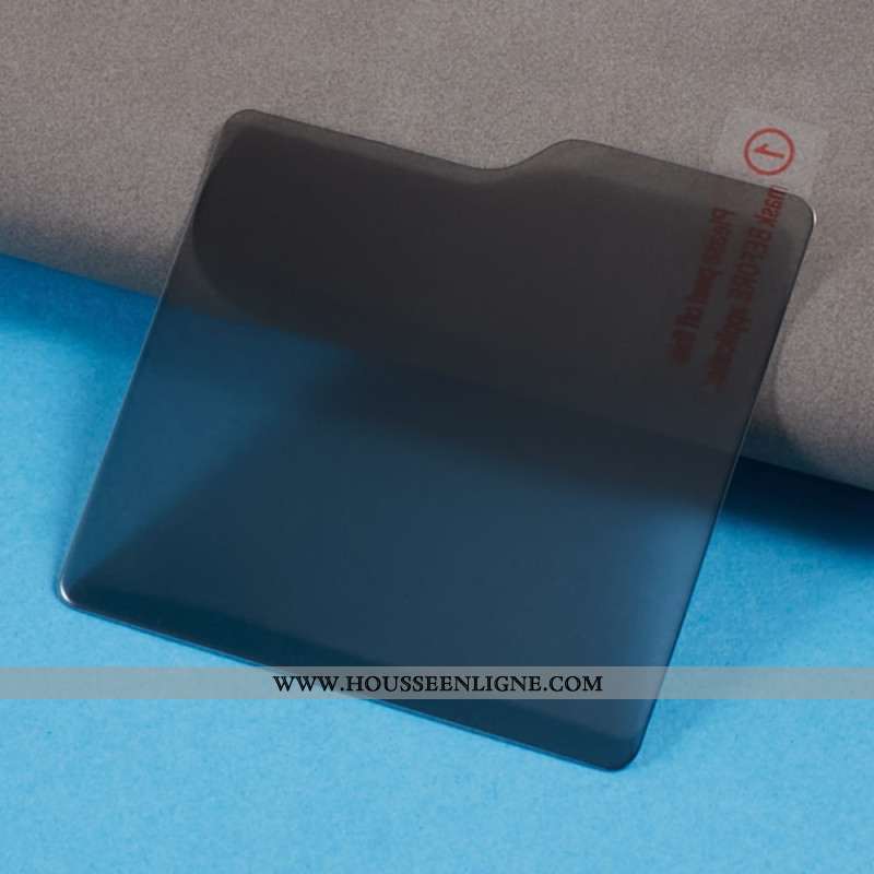 Protection Écran Anti-Espion Samsung Galaxy Z Flip 7 FE / Z Flip 6 Écran Externe