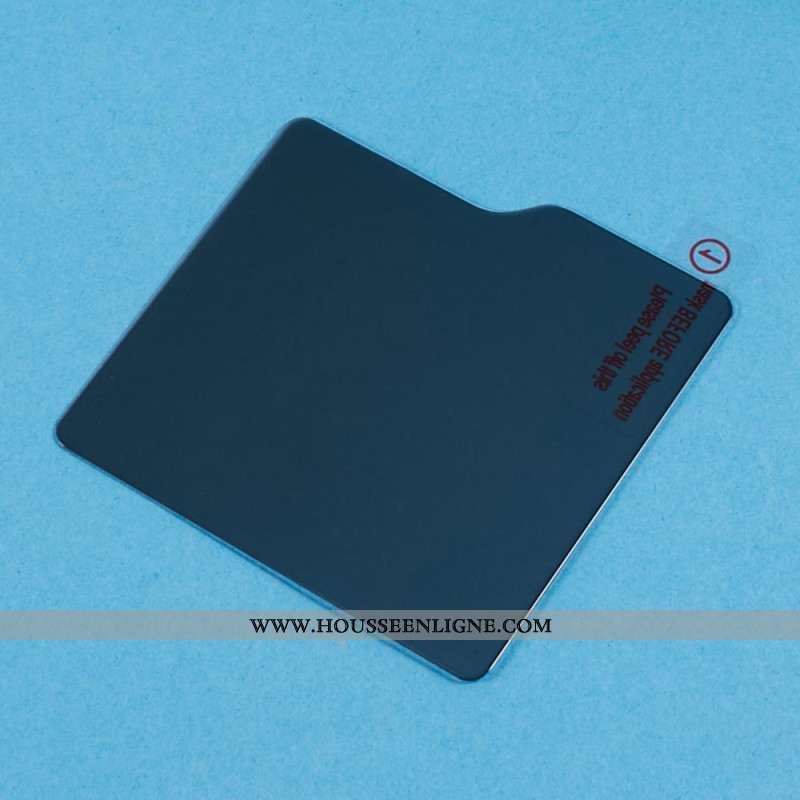 Protection Écran Anti-Espion Samsung Galaxy Z Flip 7 FE / Z Flip 6 Écran Externe