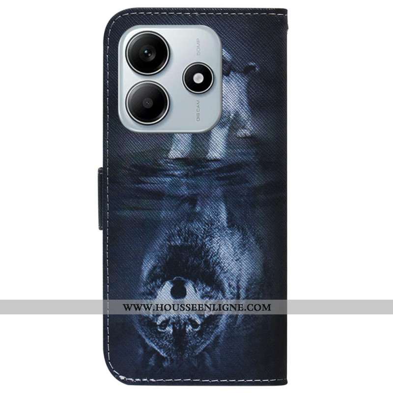 Rêve de Chiot Motif chien et loup