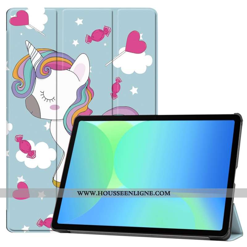 Smart Case Samsung Galaxy Tab S10 FE Licorne