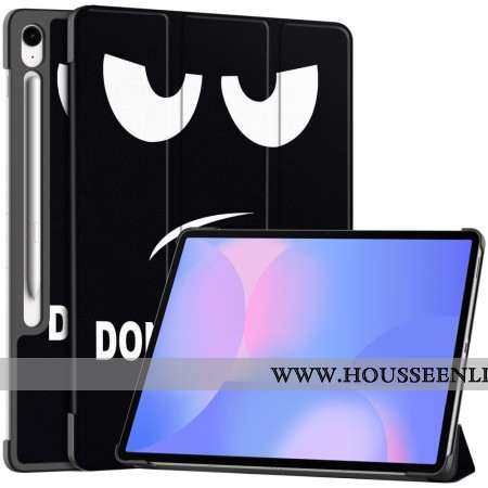 Smart Case Samsung Galaxy Tab S10 FE Plus Don't Touch Me