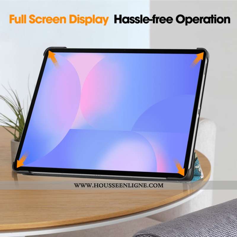 Smart Case Samsung Galaxy Tab S10 FE Plus Florale