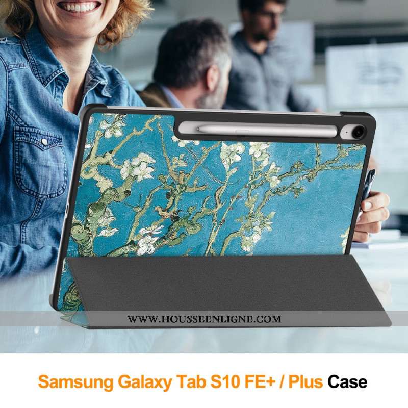 Smart Case Samsung Galaxy Tab S10 FE Plus Florale
