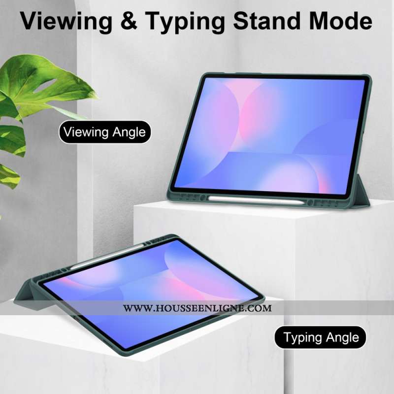 Smart Case Samsung Galaxy Tab S10 FE Plus Hybride Transparent