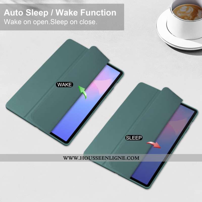 Smart Case Samsung Galaxy Tab S10 FE Plus Hybride Transparent