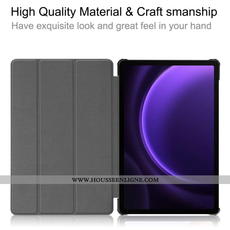 Smart Case Samsung Galaxy Tab S10 FE / S9 FE Renforcée