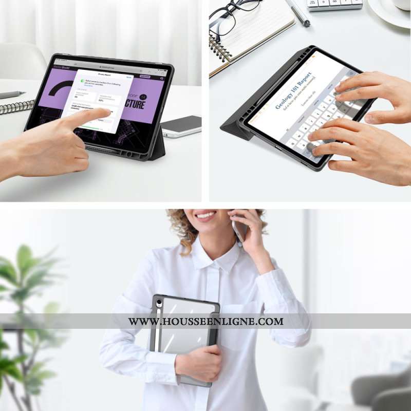 Smart Case Samsung Galaxy Tab S10 FE / S9 FE / S9 TOBY Series DUX DUCIS