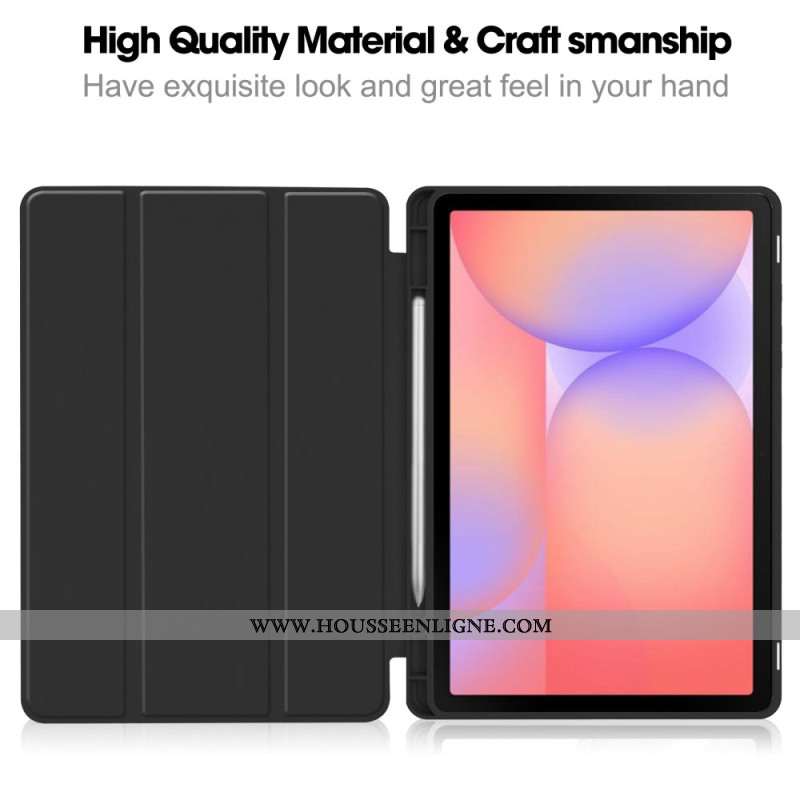 Smart Case Samsung Galaxy Tab S10 Lite Porte-Stylet Classique
