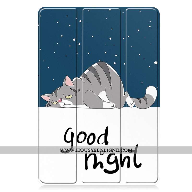 Smart Case Samsung Galaxy Tab S10 Lite Porte-Stylet Good Night
