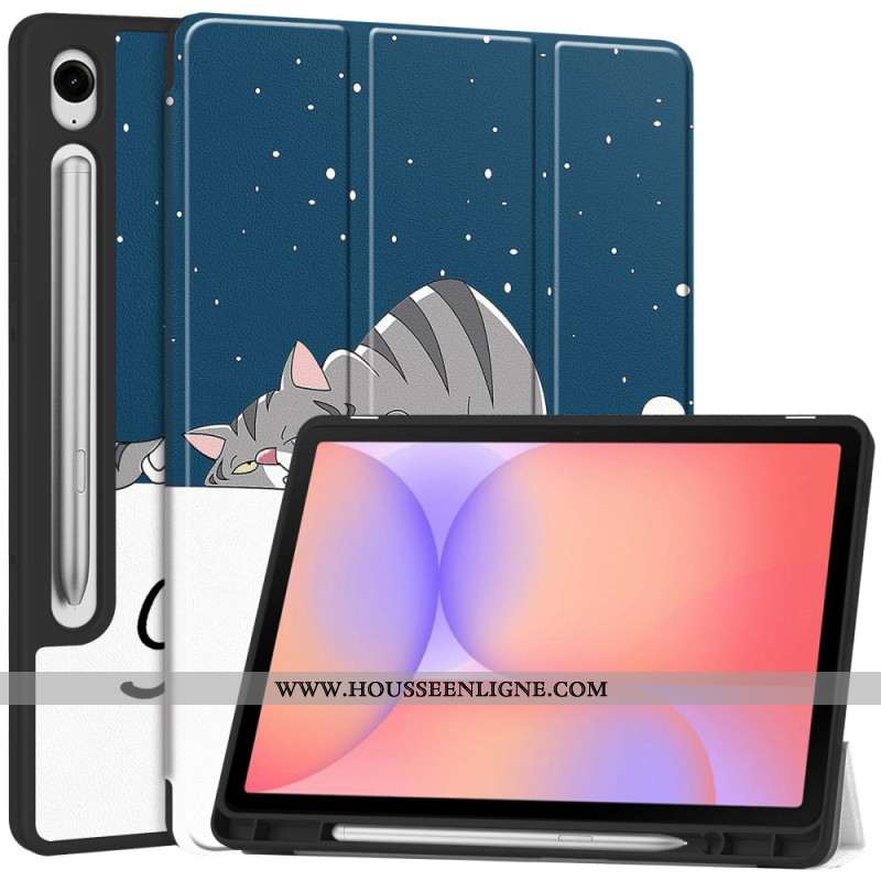 Smart Case Samsung Galaxy Tab S10 Lite Porte-Stylet Good Night