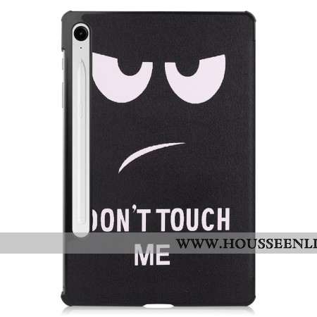 Smart Case Samsung Galaxy Tab S10 Lite Renforcée Porte-Stylet Don't Touch
