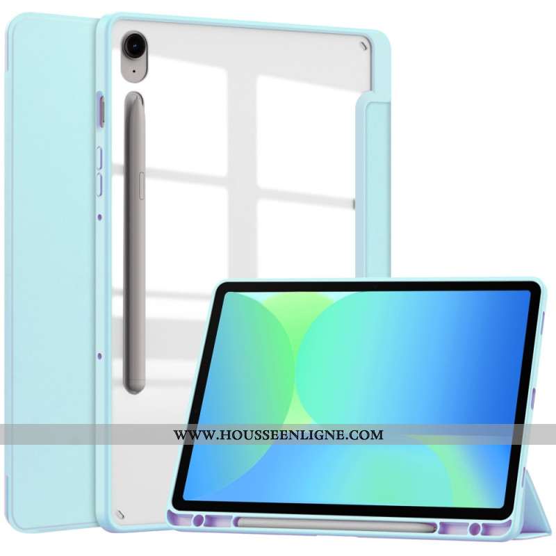 Smart Case Samsung Galaxy Tab S10 Lite / S10 FE / S9 FE Dos Transparent