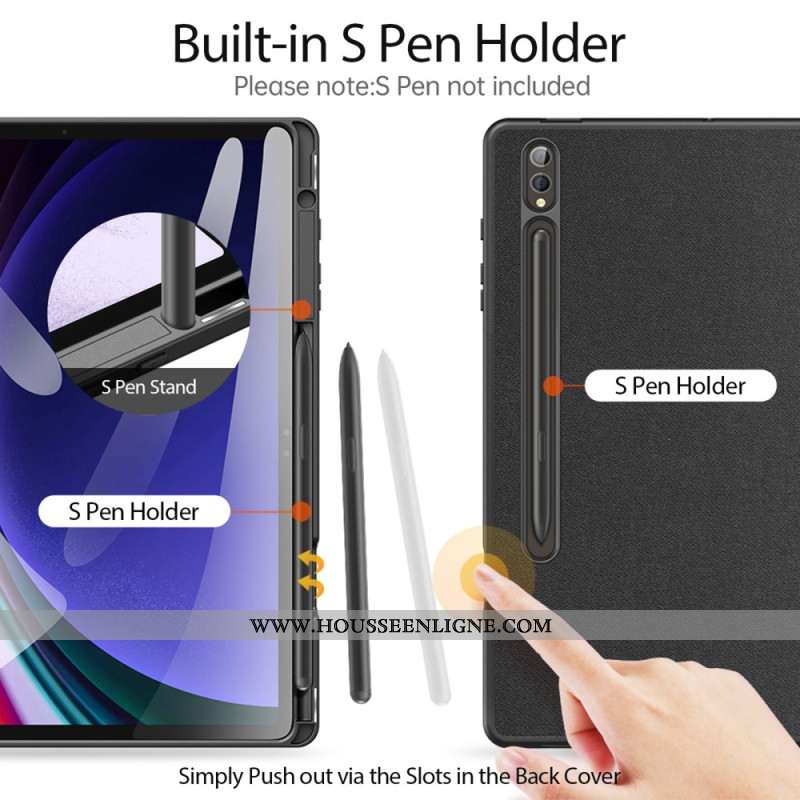 Smart Case Samsung Galaxy Tab S10 Plus Domo Series DUX DUCIS