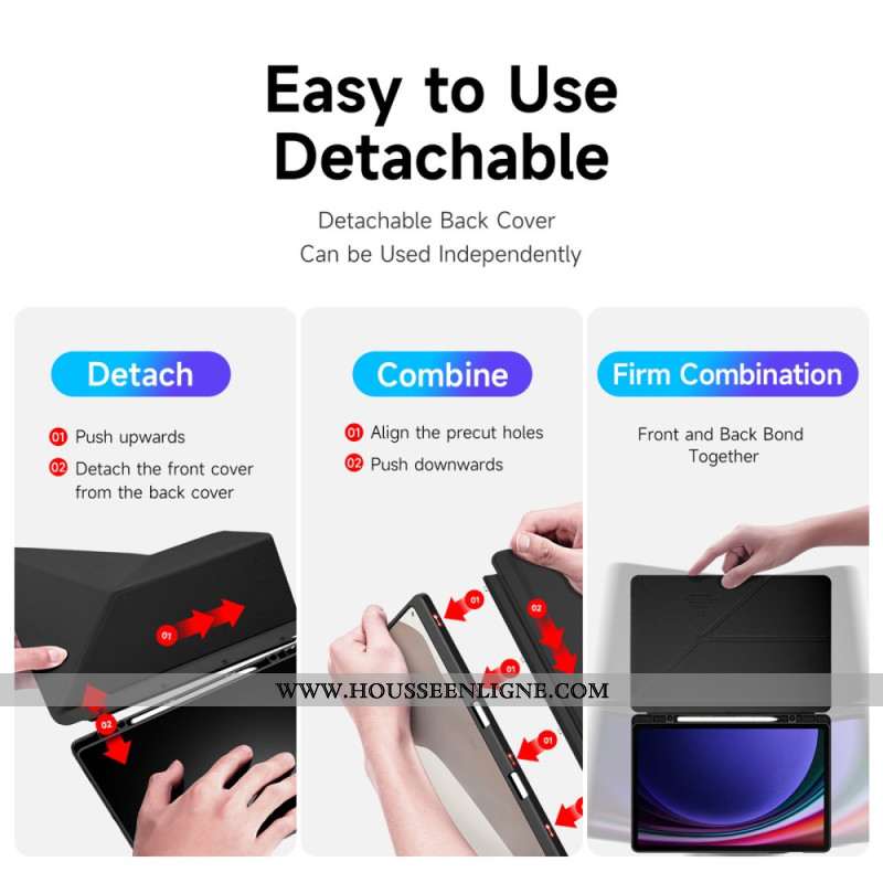 Smart Case Samsung Galaxy Tab S10 Plus Magi Series DUX DUCIS