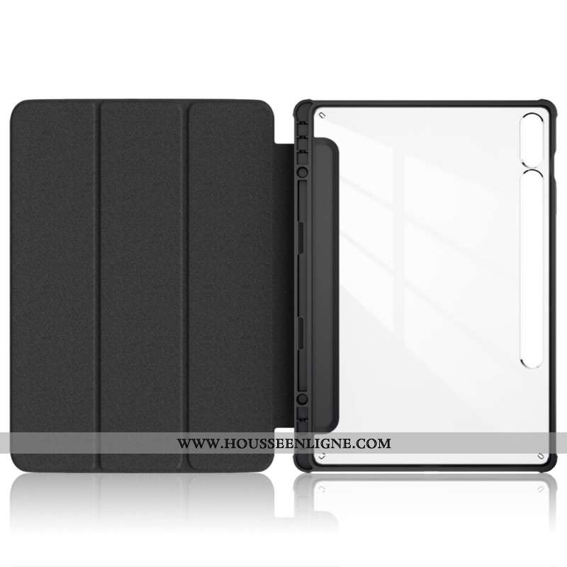 Smart Case Samsung Galaxy Tab S10 Plus / S9 Plus Dos Transparent Don't Touch Me