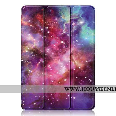 Smart Case Samsung Galaxy Tab S10 Plus / S9 Plus Dos Transparent Galaxie